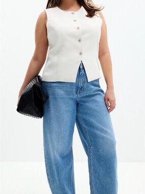 Simons Barrel Leg Jeans